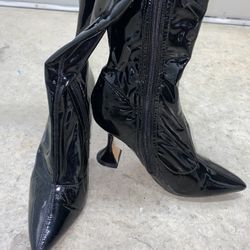 Thigh High Pointy Boots