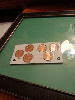 End Of Era Coins, 2025 Minted Set Of Six Pennies