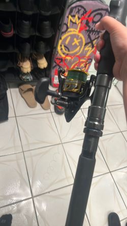 Penn battle 5k iv on a carnacle rod