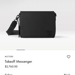 Louis Vuitton Takeoff Messenger Bag 