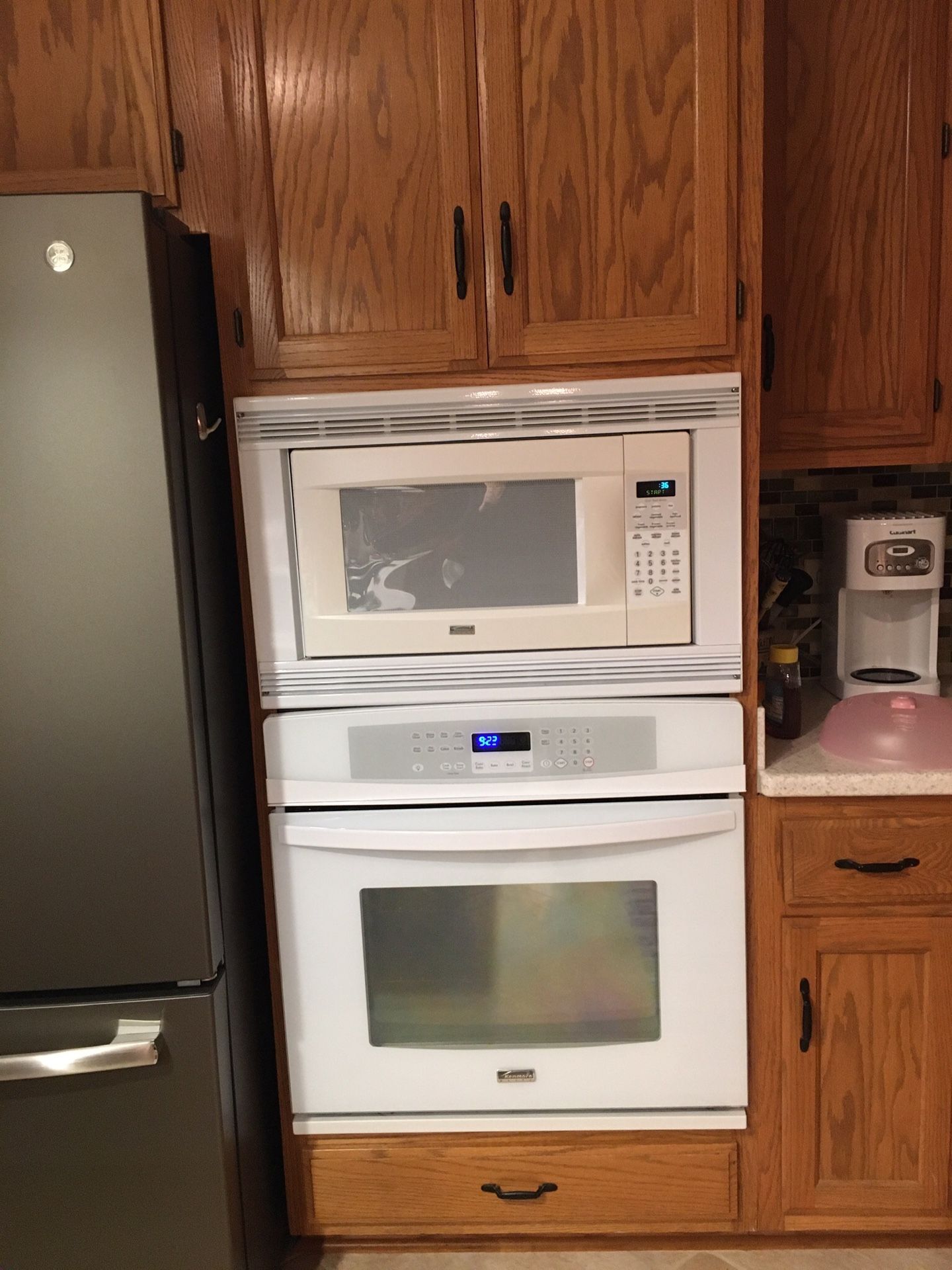 Kenmore Elite Wall Oven. 30 in standard opening. Kenmore Elite wall or countertop Microwave. Convection!