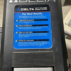 Delta Planer 12 - 1/2 “