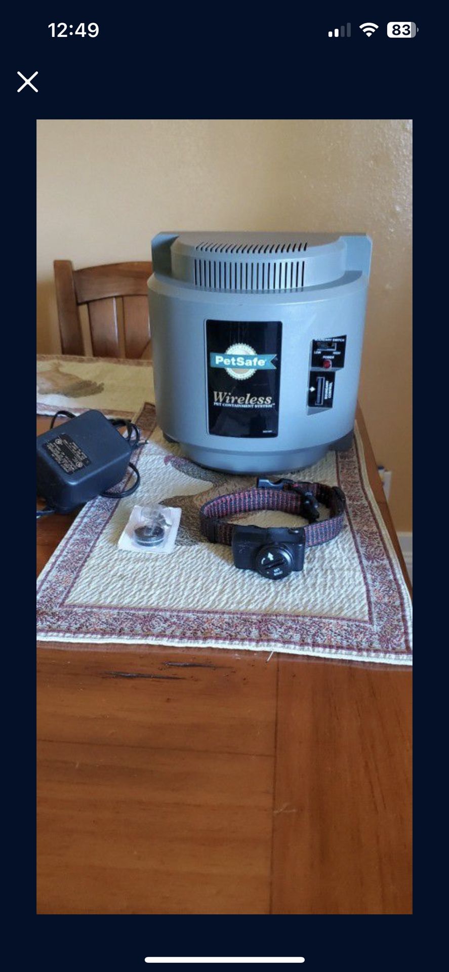 Wireless Pet Containment System