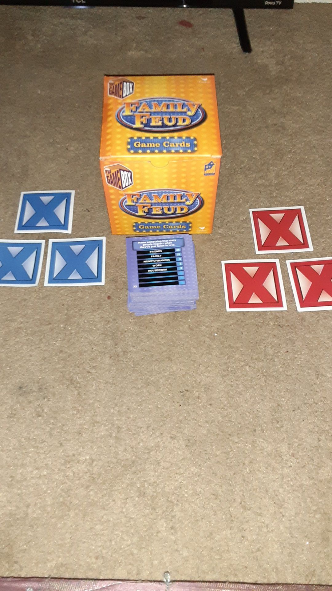 Family Feud Card Game