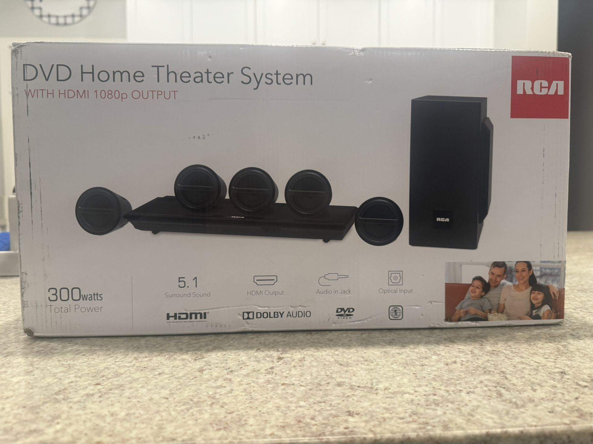  RCA DVD home theater systems with HDMI