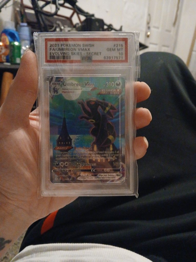 Psa10 UMBREON VMAX Alt Art Pokémon CARD