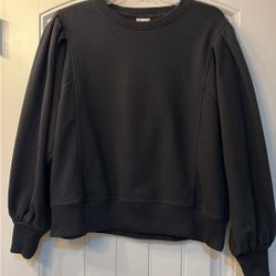 Sweater  With Poofy Sleeves