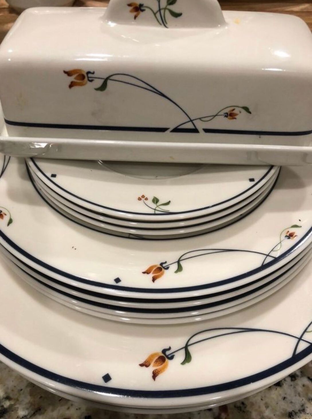 Gorham Ariana fine China dinnerware collection town and country for Sale in Tulare, CA OfferUp