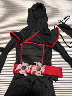 Ninja costume - small ages 6-8