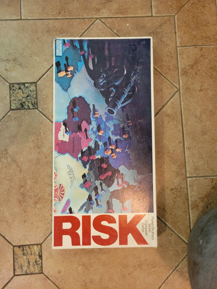 Parker brothers world conquest Risk Board game. Excellent Condition 