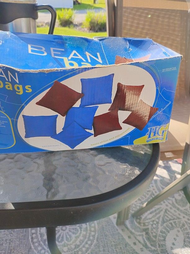 Cornhole bean Bag Boards And 16 Beanbags