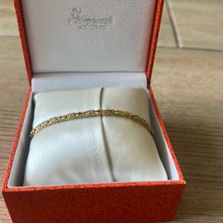 Bracelet And Earring 14k