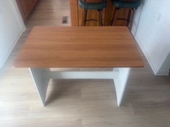 Small wooden table
