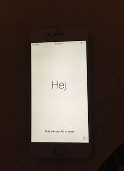 iPhone 6 iCloud locked