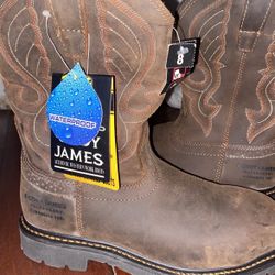 Cody James Authentic Western Work boots
