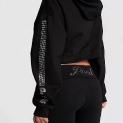 Pink foldover Leggings