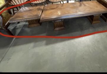 Two Vintage Lane Furniture Coffee Table And End Table Used