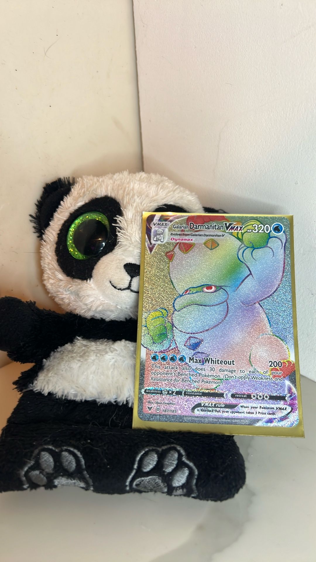Pokemon Card Darmanitan Vmax