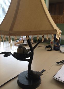 Beautiful table top lamp