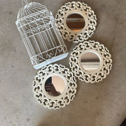 Mirrors And Bird Cage 