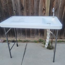 Brand New Garden Table With Sink 