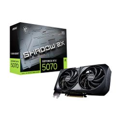 NVIDIA GeForce RTX 5070 12GB GDDR7 Graphics Card (MSI GPU)