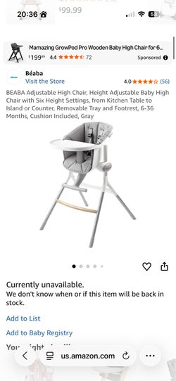 BEABA highchair