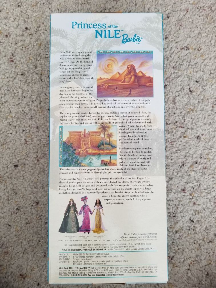 BARBIE PRINCESS OF THE NILE
