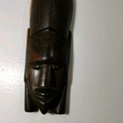 HAND MADE WOOD MASK 10"×4" - SP50