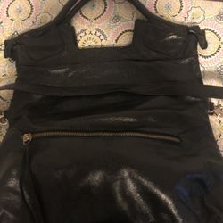 Black Leather Bag 