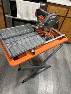 Ridgid tile saw
