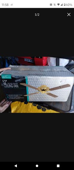 New in the box ceiling fan