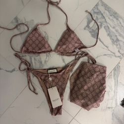 GG Print 3-Piece Swim Set