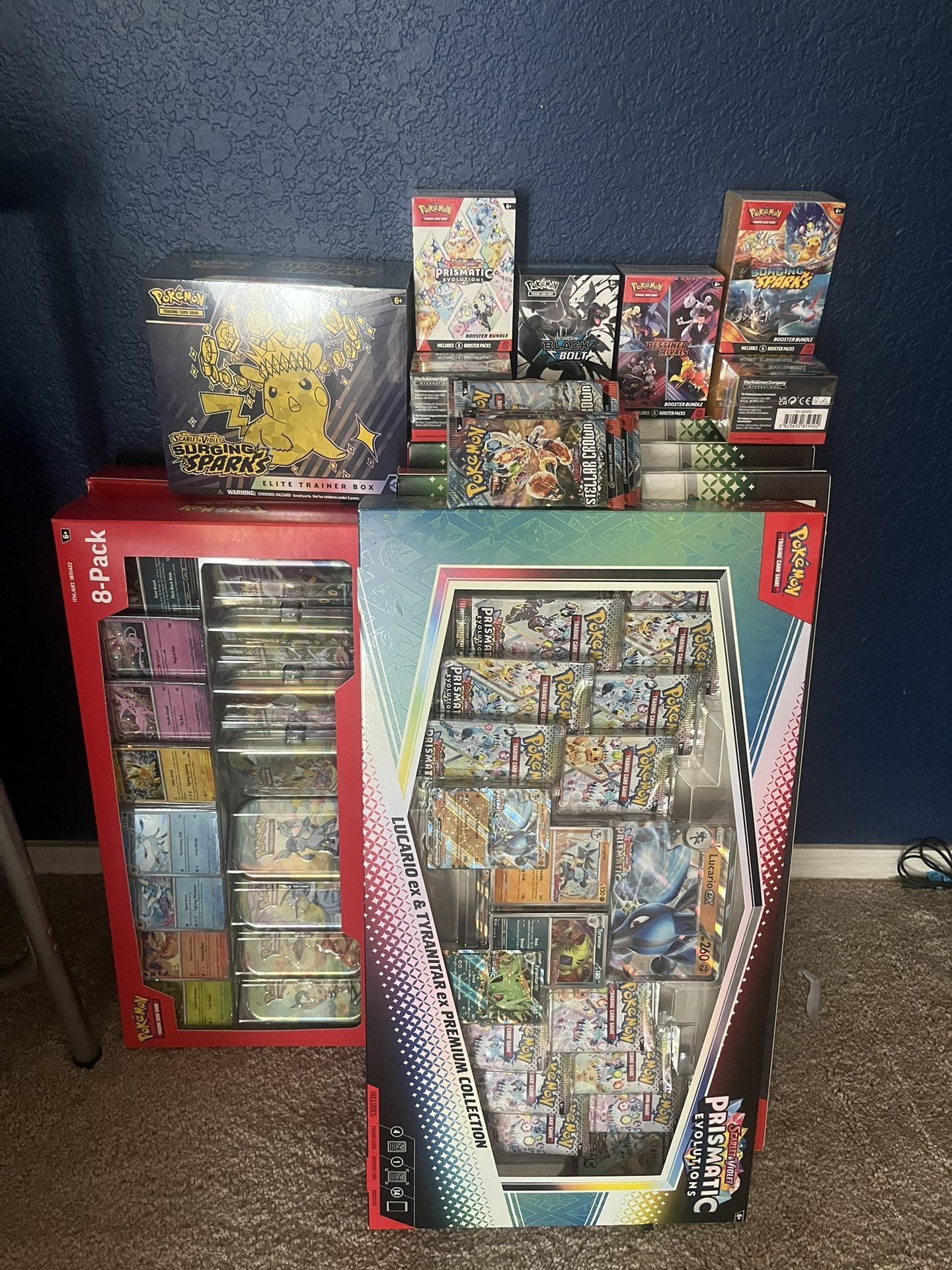Sealed Pokemon cards