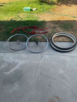 Schwinn frame rims and tires 26inch