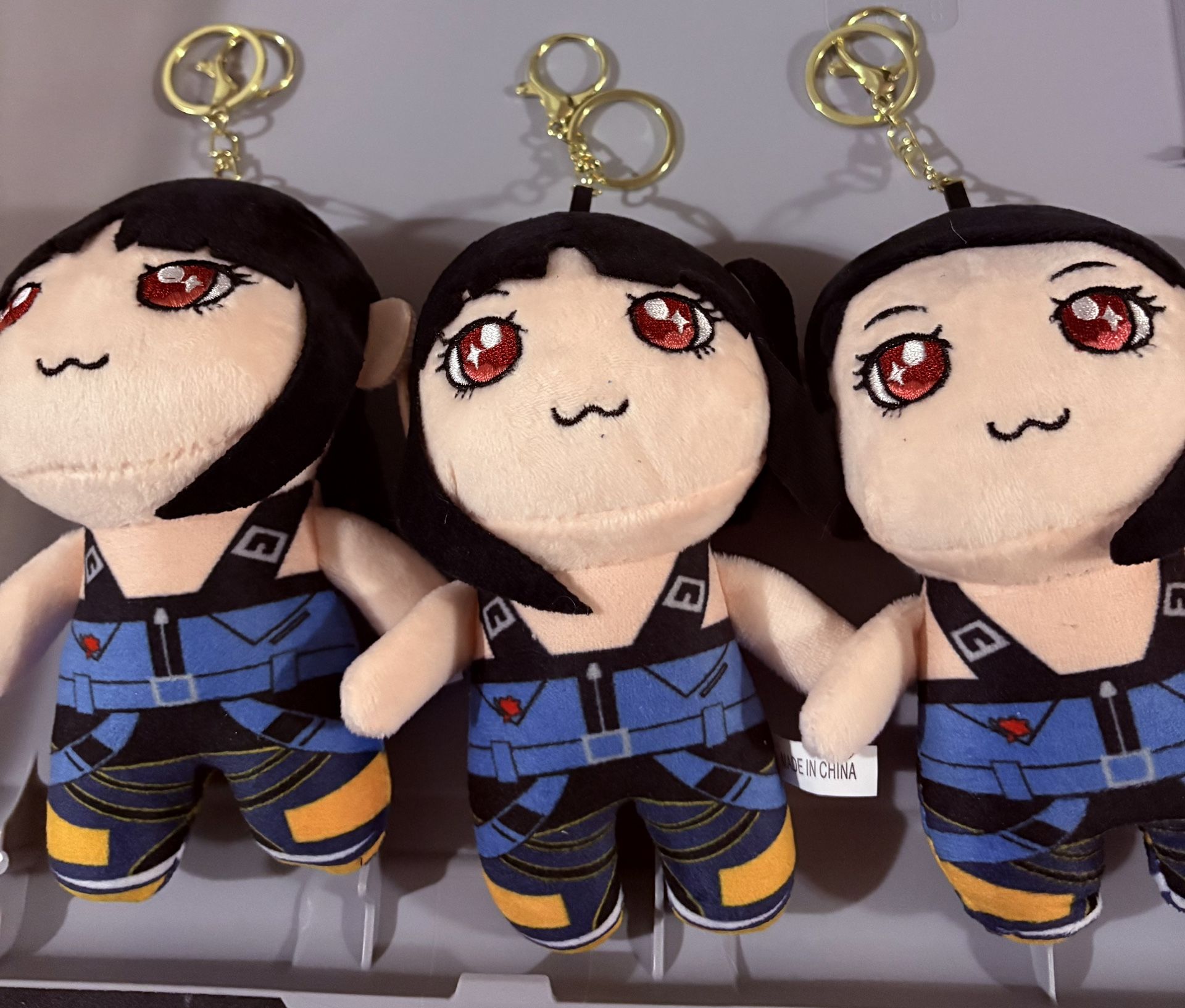 Kpop Zoey Doll Plush Keychain