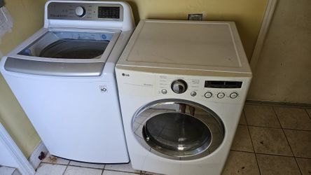 LG Washer And Dryer