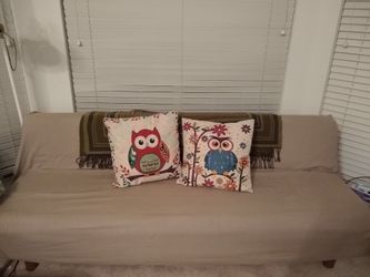 Muji brand futon sofa with extra set of brand new cover