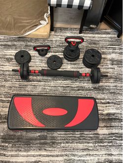 Weights and bench