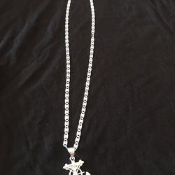 Cadena Con Dije Silver 925