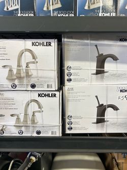 KOHLER faucets with up to 70% off retail price