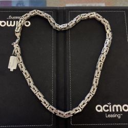 Sterling Silver 28in Chain