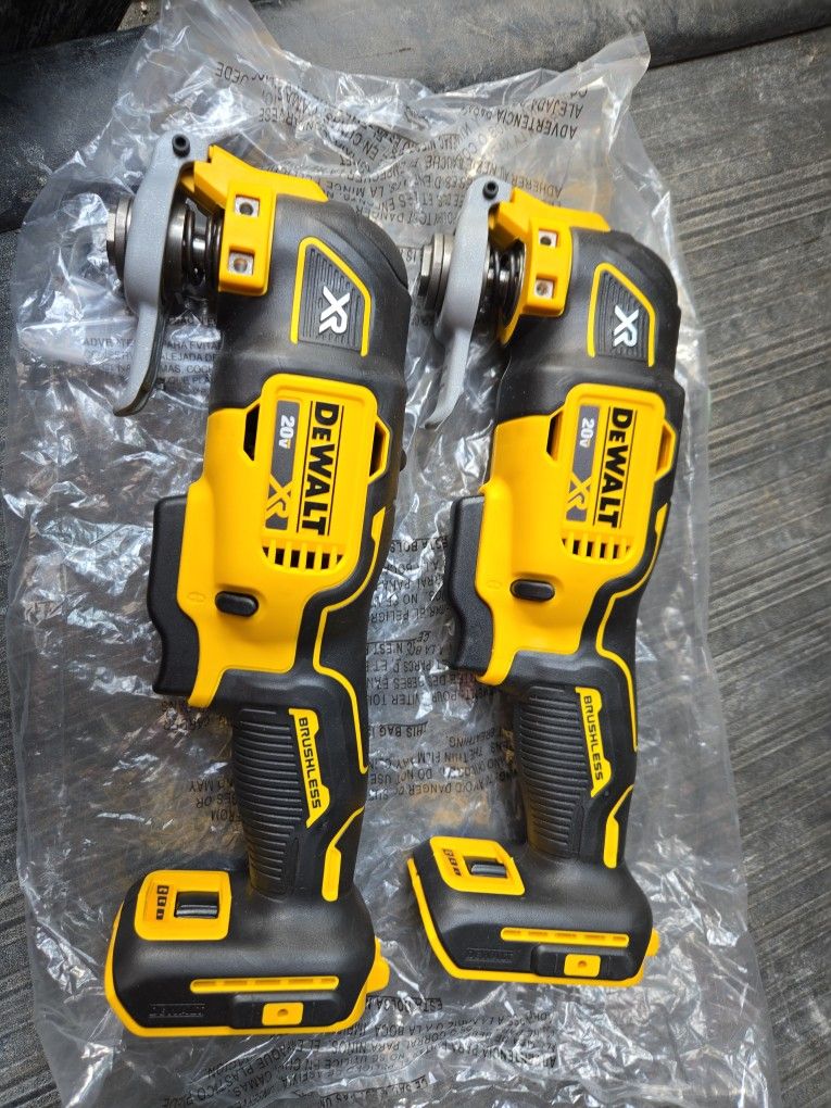 DEWALT 20VMAX XR BRUSHLESS CORDLESS OSCILLATING MULTY-TOOL NEW (TOOL ONLY) $120 EACH