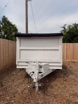🔥 Traila Dompe 7x14 Heavy Duty 16K lbs – $14,000 🔥