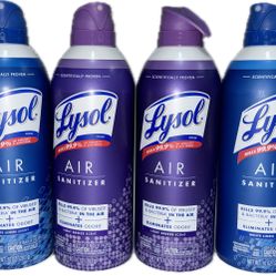 Lysol Air Sanitizer Pack Of 6
