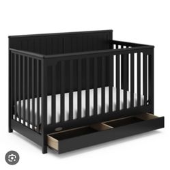 New In Box 5 In 1 Baby Crib With Drawer