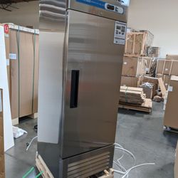 Single Door Stainless Steel Refrigerator 