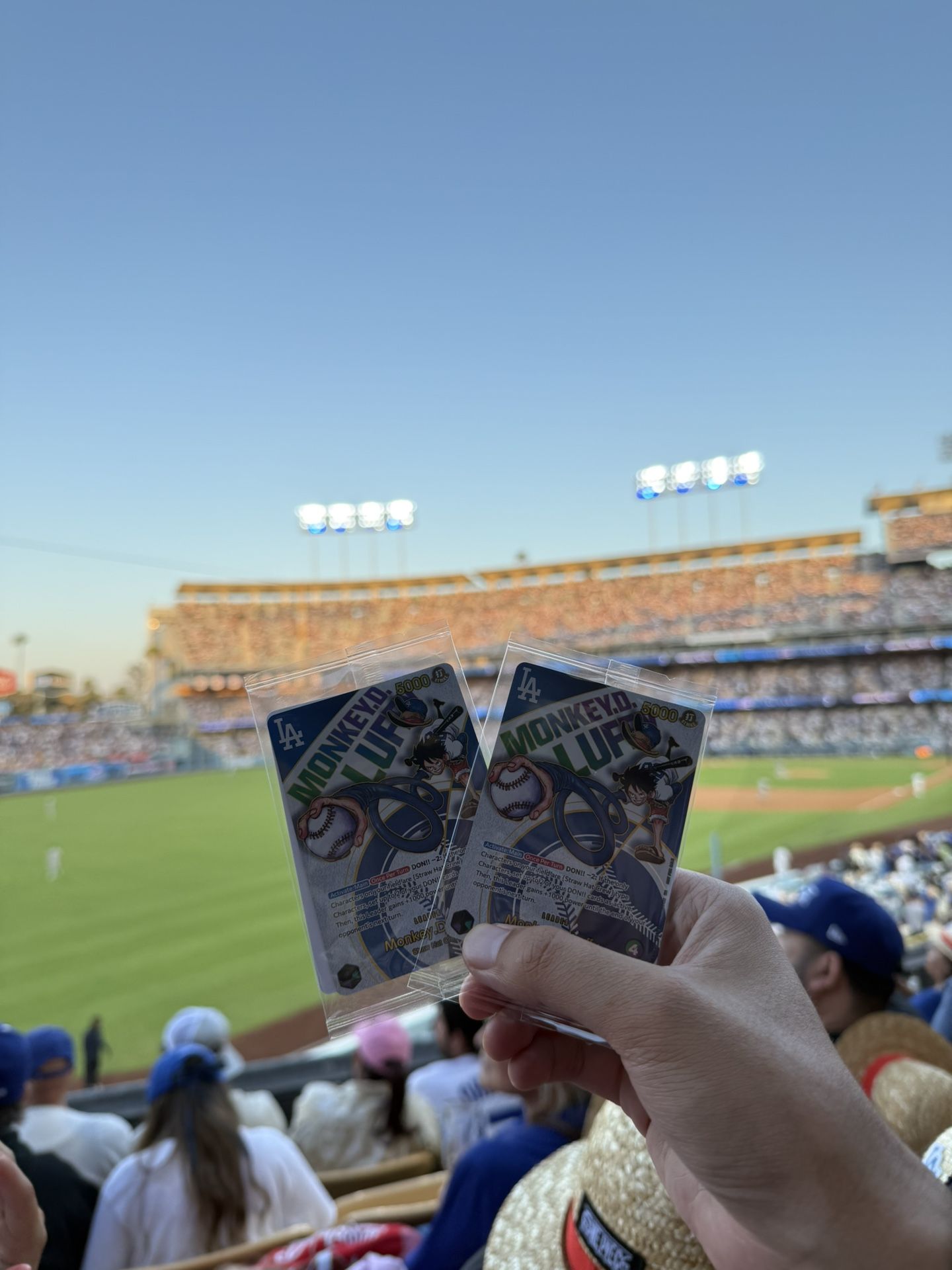 Dodger X Luffy Card