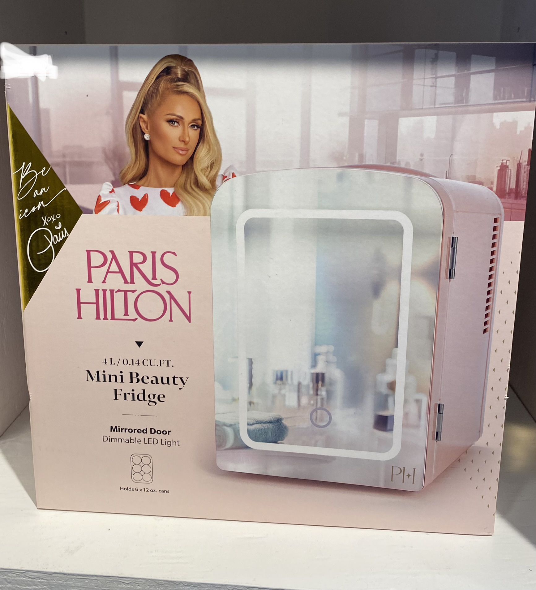 Paris Hilton Beauty Mini Fridge