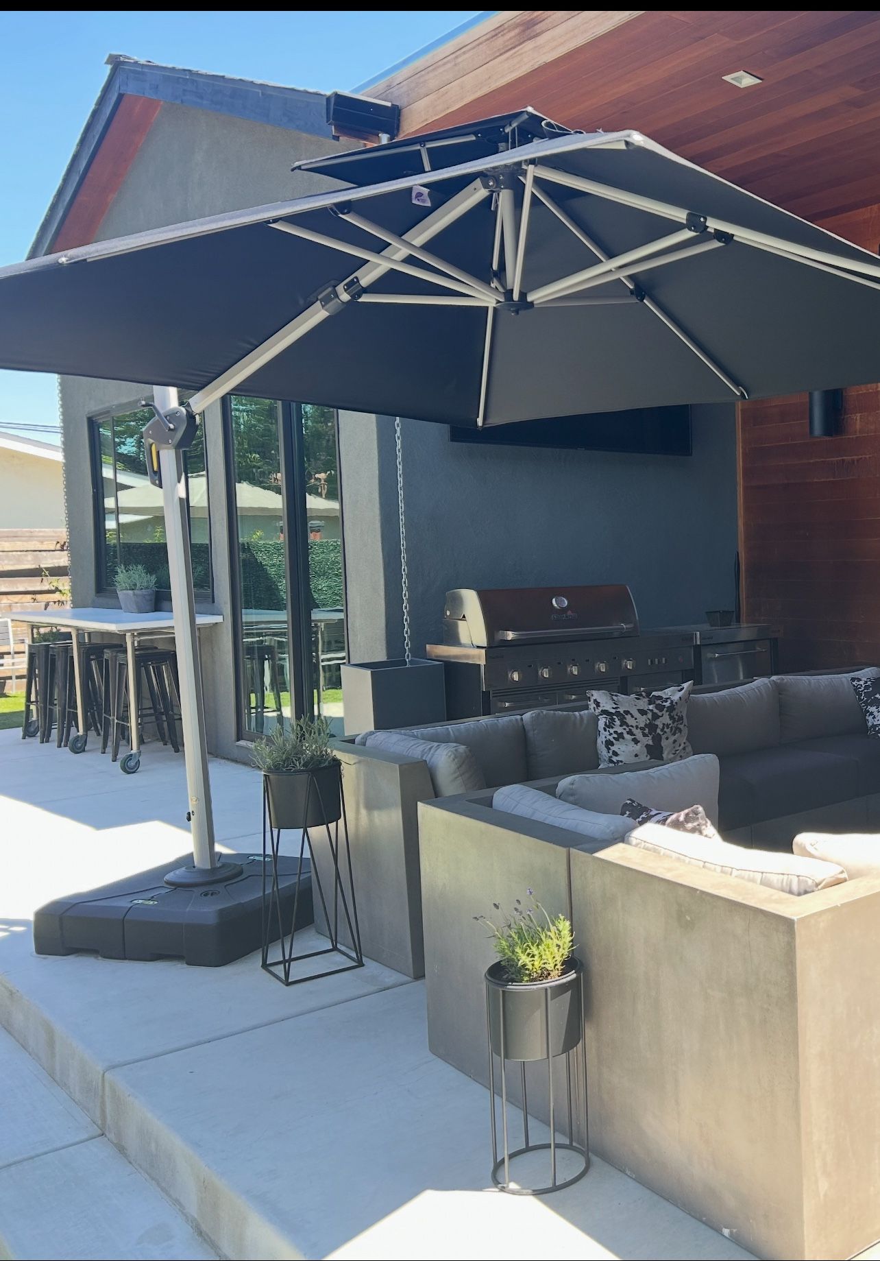Patio Umbrella With Base 